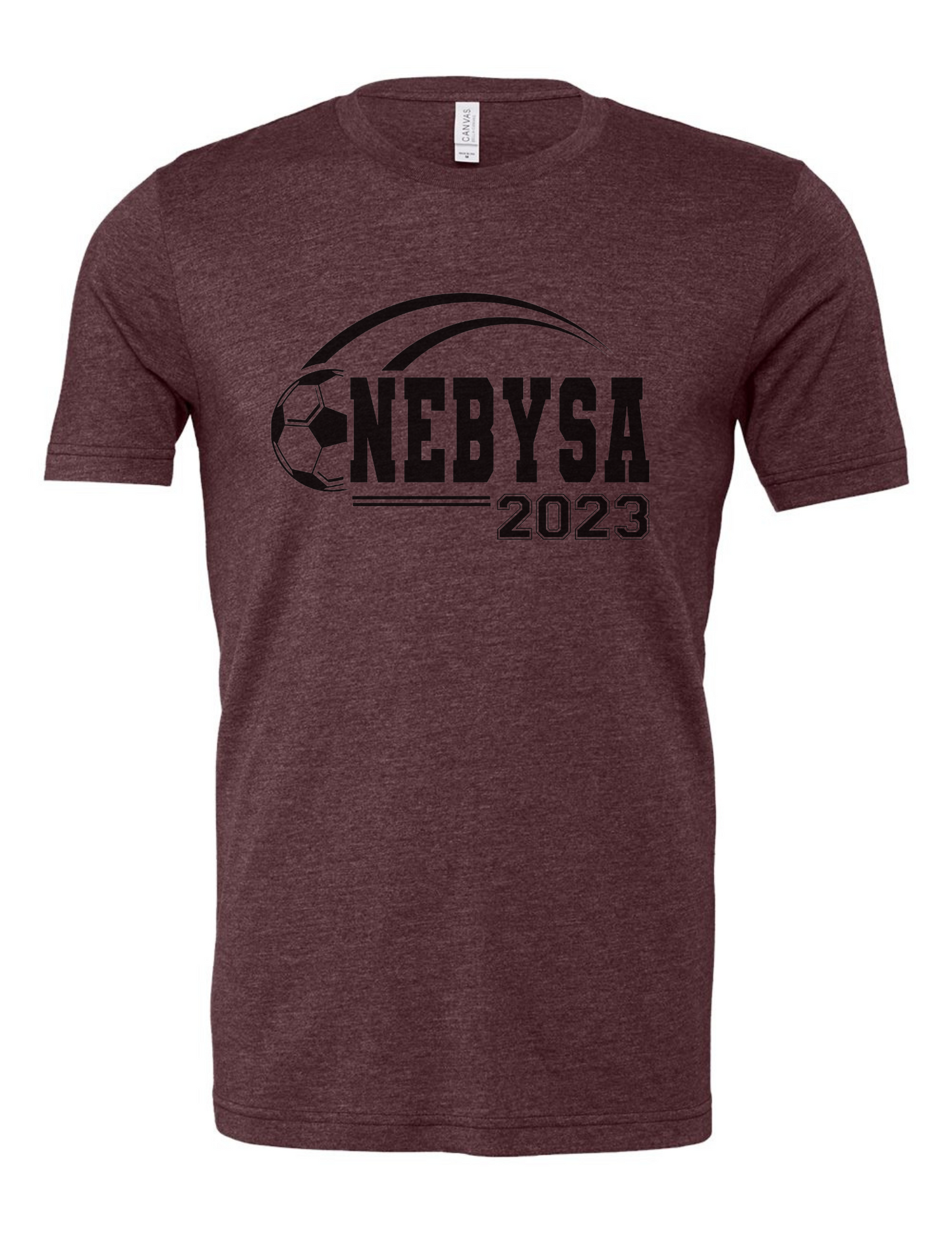 2023 NEBYSA Short Sleeve - Maroon
