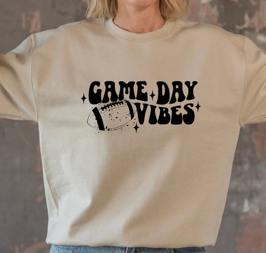 Game Day Vibes - Football Crewneck