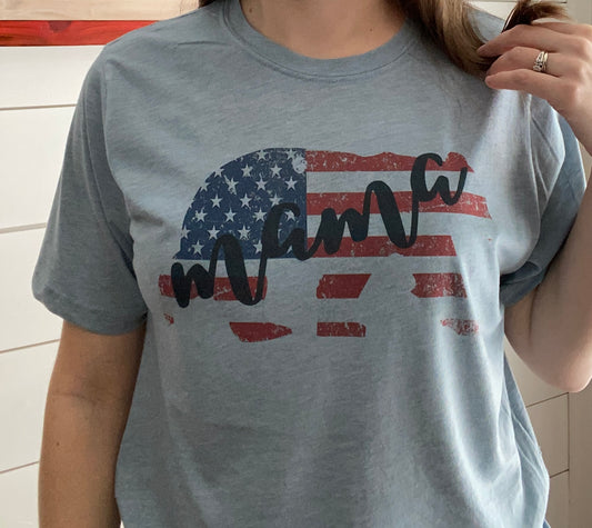 Patriotic Mama Bear Shirt