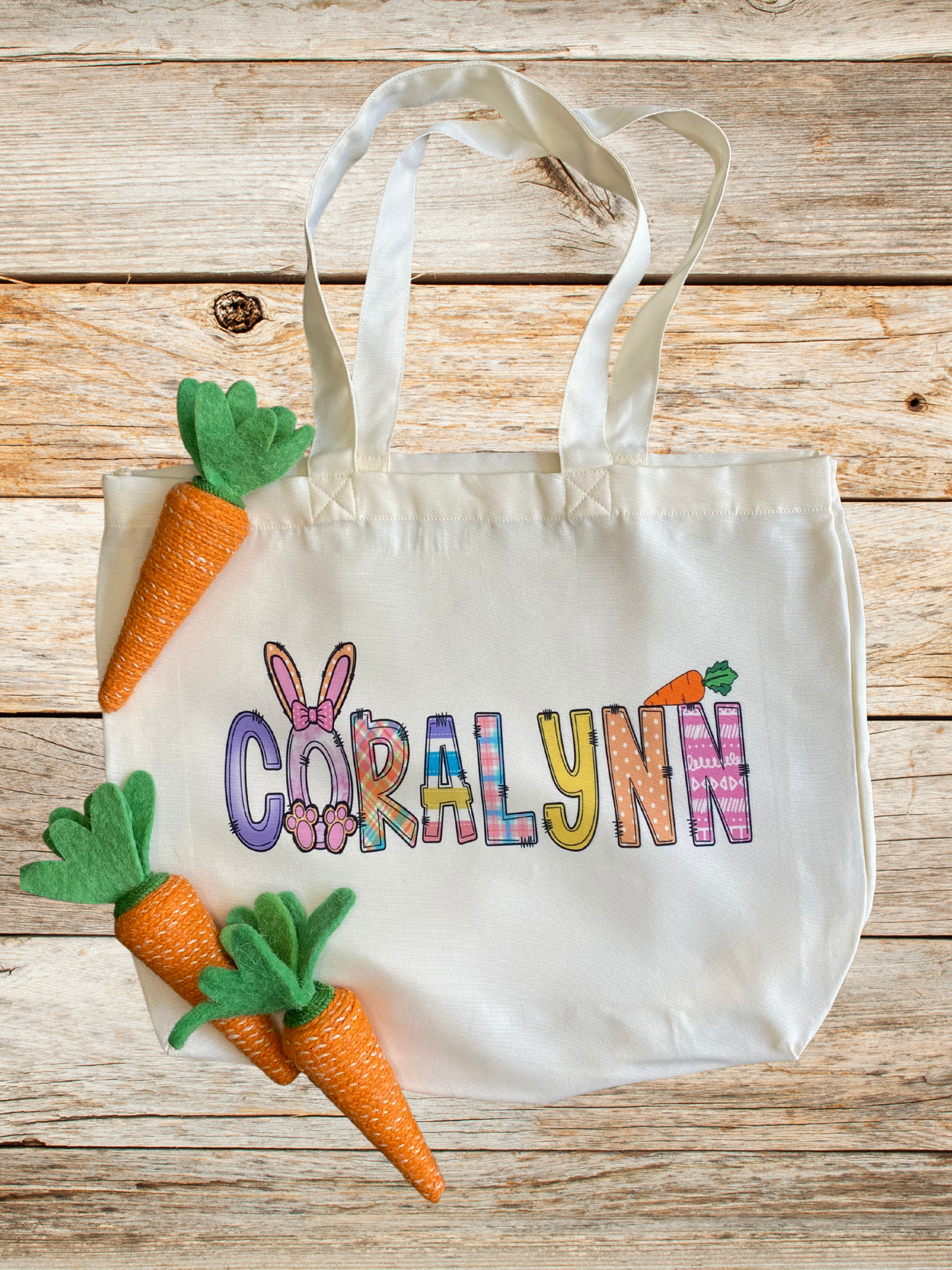 Personalized Easter Bag